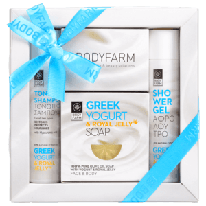 Luxe cadeauset Greek yogurt & royal jelly