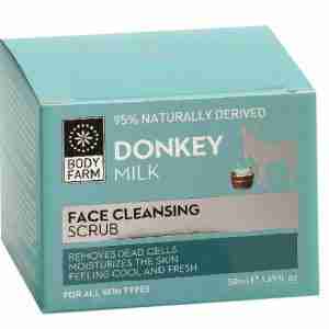 Gezichtsscrub Donkey milk - 50 ml