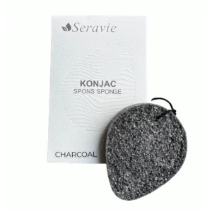 Seravie konjac spons - charcoal