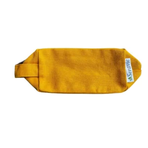 Seravie toilettas rechthoek - goudgeel